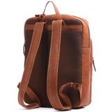 Burkely Antieke Avery Rugzak Leer 44 cm Laptopcompartiment cognac