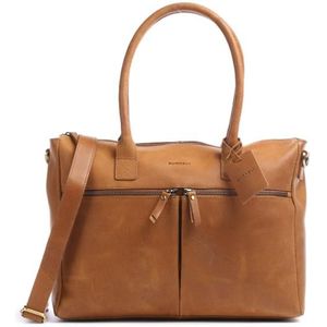 Burkely Vintage Valerie Laptop Bag 15"" cognac