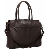 Burkely Vintage Doris Laptopbag - Schoudertas - Bruin