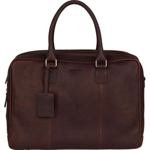 Burkely Antique Avery Koffer Leer 42 cm Laptop compartiment brown