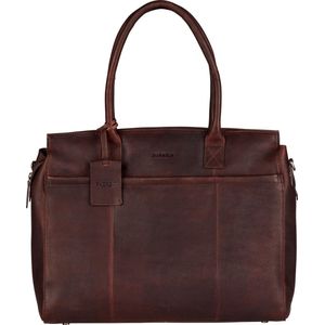 Burkely Antique Avery Koffer Leer 40 cm Laptop compartiment brown