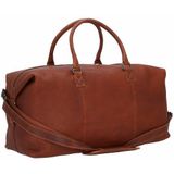 Burkely Antique Avery Unisex Weekender Reistas - Cognac