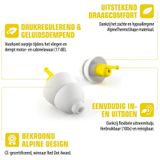 Alpine - FlyFit - Oordopjes - Comfortabel - Geluidsdemping - Drukregulerend