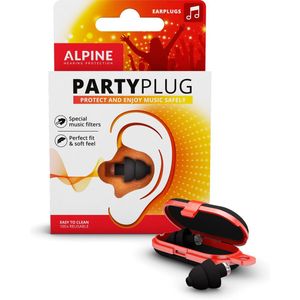 Alpine PartyPlug Ohrstöpsel Schwarz