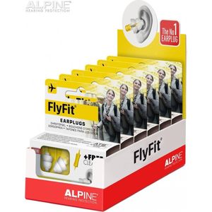 Alpin - Flyfit Oordopjes - 6 Paar - Kartonnen Behuizing