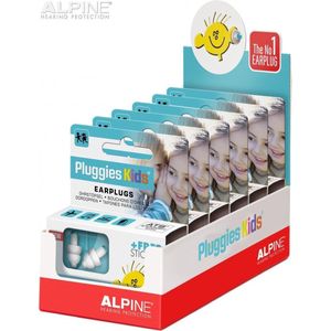 Pluggies Kids display - 6 stuks - Alpine