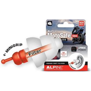 Alpine Oordopjes Motosafe Race 1 set