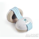 Alpine Muffy Baby Oorkappen - Gecertificeerde Baby Gehoorbescherming - Geschikt voor Baby en Peuter vanaf 12 maanden - Verstelbaar - 23 dB Voor Maximale Gehoorbescherming - Zwart