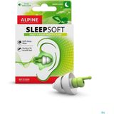 Alpine SleepSoft - Geluiddempende oordoppen voor slapen - Dempt snurkgeluid - Anti snur Oordopjes - SNR 25 dB - 1 paar