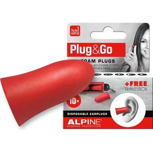 Oordoppen - Plug & Go - 10 Stuks - Demping 35 dB
