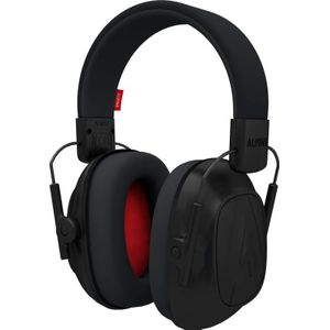 Alpine - Defender - Gehoorbescherming - Zwart - Ergonomisch Ontwerp