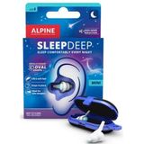 Alpine SleepDeep Mini - Oordoppen slapen - Maximale geluidsdemping - Perfect voor zijslapers - 27dB SNR - Small