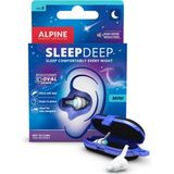 Alpine SleepDeep Mini Slaapoordopjes - 27dB Demping voor Kleine Oren, Zijslaper, Herbruikbaar, S