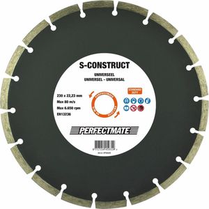 Perfectmate - EPU0603 - Diamantdoorslijpschijf - Universeel - 230mm - 22,23mm