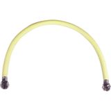 Gasslang - RVS - 100 Cm - Voorzien van Gastec QA Certificaat