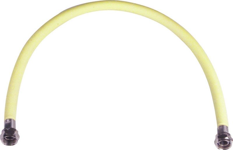 Gasslang - RVS - 100 Cm - Voorzien van Gastec QA Certificaat