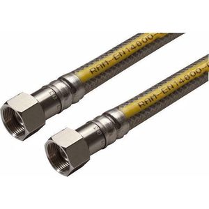 Raminex Superflex gasslang W730002 (RVS) - 100cm