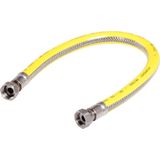 Superflex Premium RVS gasslang 200cm Gastec QA Keurmerk Hittebestendig Onbeperkte levensduur Flexibel