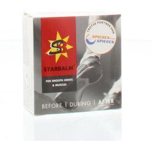 Star Balm Wit - Spierbalsem - 10 g - Voor/tijdens/na het Sporten