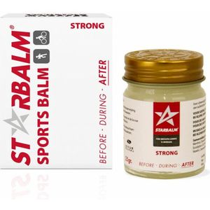 Star Balm Wit - Spierbalsem - 25 g - Voor/tijdens/na het Sporten