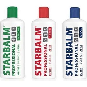 Star Balm - Professionele Sport Massage - Rood - Warming - 500ml