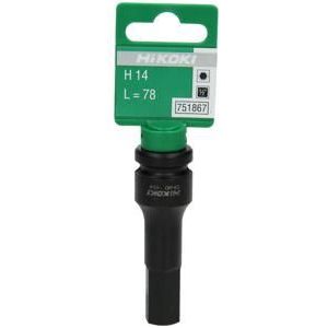 Hikoki Accessoires Krachtdop 1/2" Buiten H14 - 751867