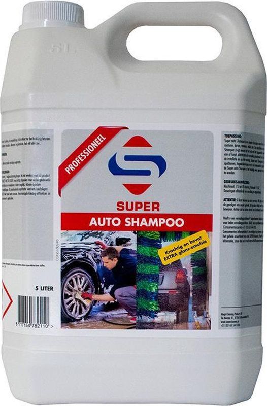 SuperCleaners - Auto Shampoo - 5ltr - Effectieve Reiniging