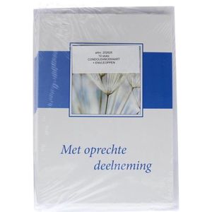 Condoleance Kaart & Envelop - SH - Spruyt Hillen