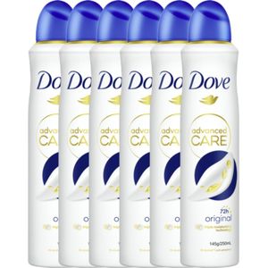 Dove - Advanced Care Deospray Original - Voordeelverpakking 6x250ml