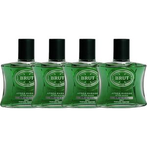Brut for Men - 4 x 100 ml - Aftershave lotion - voordeelverpakking
