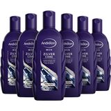 Andrélon Men Silver Care Shampoo - 6 x 300 ml - Voordeelverpakking