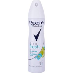 Rexona - Stay Fresh - Antitranspirant Spray - Blue Poppy & Apple - 150 ml