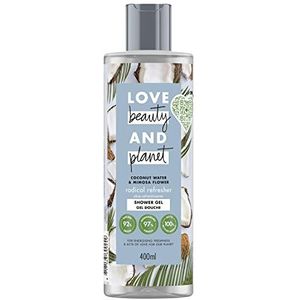 Love Beauty and Planet Showergel Radical Refresher Showergel, geeft je huid een extra energieboost - 400 ml