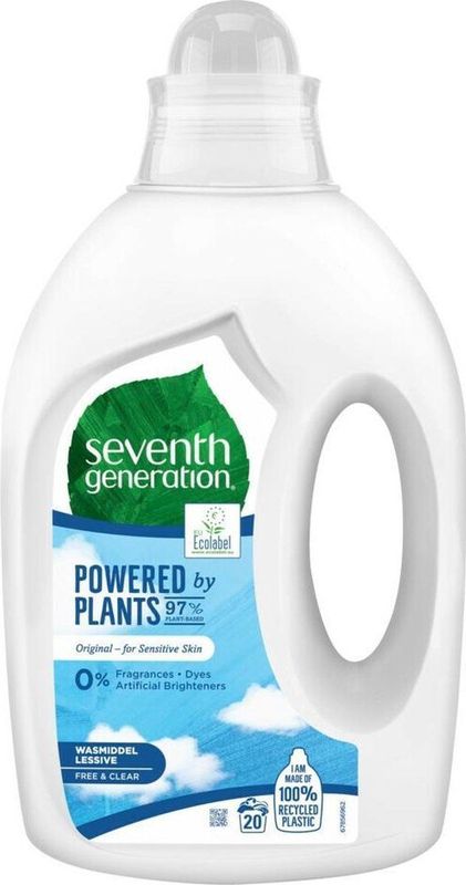 Seventh Generation - Vloeibaar Wasmiddel - Original - 97% Plantaardige Ingrediënten - Hypoallergeen