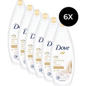 6x Dove Douchecreme Nourishing Silk 250 ml