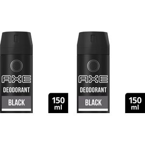 AXE Black Deodorant - 2 stuks - 150 ml