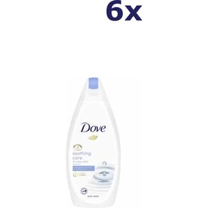 6x Dove Douchegel - Soothing Care Jojoba Oil 450 ml