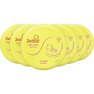 Zwitsal Zachte Creme - 6 x 200 ml - Voordeelverpakking