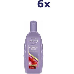 6x Andrelon Shampoo Colour Care Sulfaatvrij 300 ml