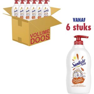 Sunlight Douchegel - Kids Red Good Morning - pH-Huidneutraal - Voordeelverpakking 6 stuks