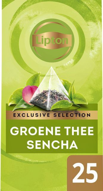 Lipton - Exclusive Groene Thee - 25x2gr - Piramidezakjes