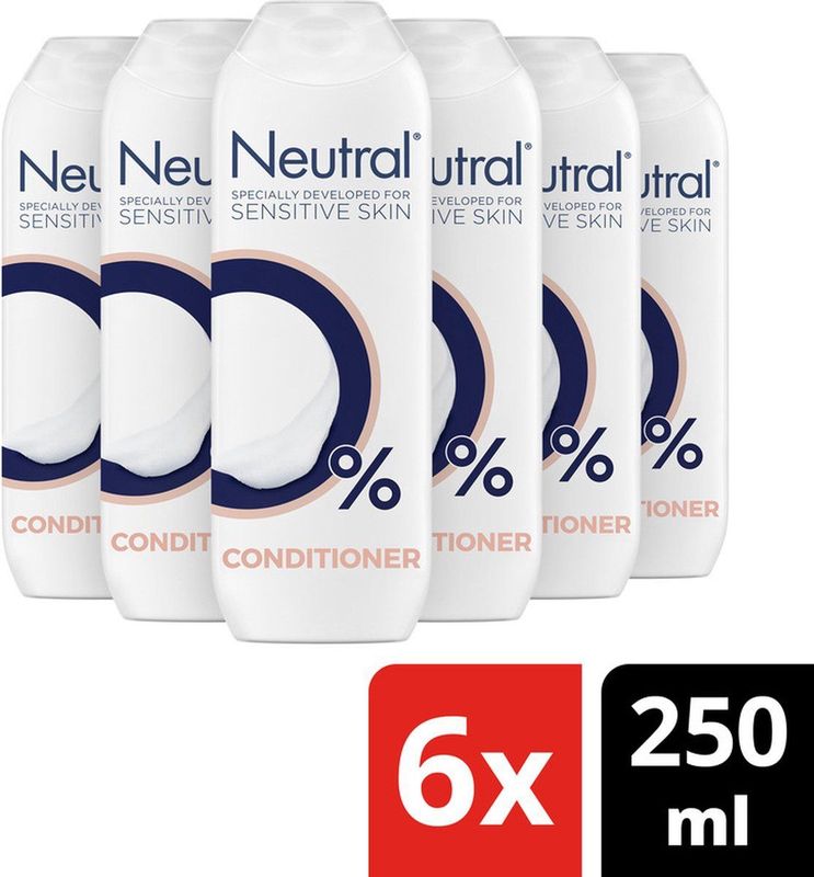 Neutral Conditioner - 6 x 250 ml - Voordeelverpakking