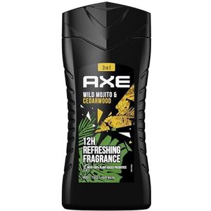 AXE 3-in-1 Douchegel & Shampoo Wild Mojito & Cedarwood - Bodywash - 12 uur Frisheid
