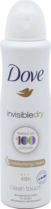 Dove - Invisible Dry - Anti-Transpirant Deodorant Spray - 150ml - Alcoholvrij