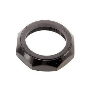 HH Balhoofd-bovenmoer zwart 1.1/8 25.4mm p/stuk