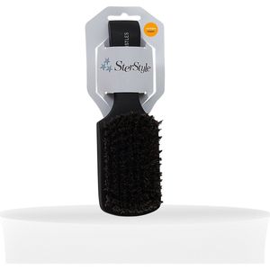 Ster Style Hairbrush Mixed Wild Boar Hair Square  Soft