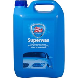 Mer - Original Superwas - Vloeibaar Poetsmiddel - 5 Liter - Carnaubawax