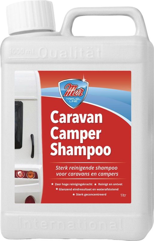 Mer - Caravan & Camper Shampoo - 1L - Hoog Geconcentreerd - Geschikt Voor Alle Laksoorten
