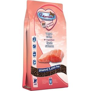 8x Renske Super Premium Droog Kat Adult Zalm 400 Gr