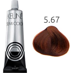 Keune - Semi - Haarverf - 60ml - 5.67